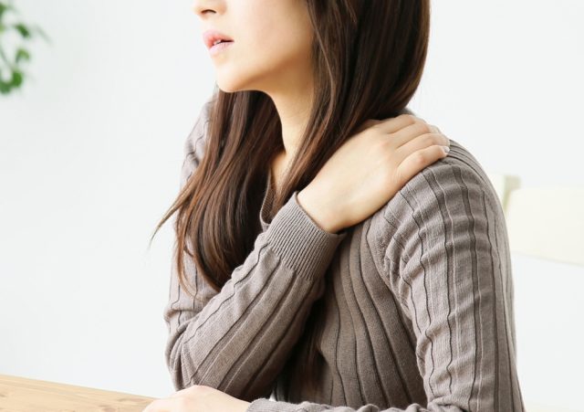肩こりの写真